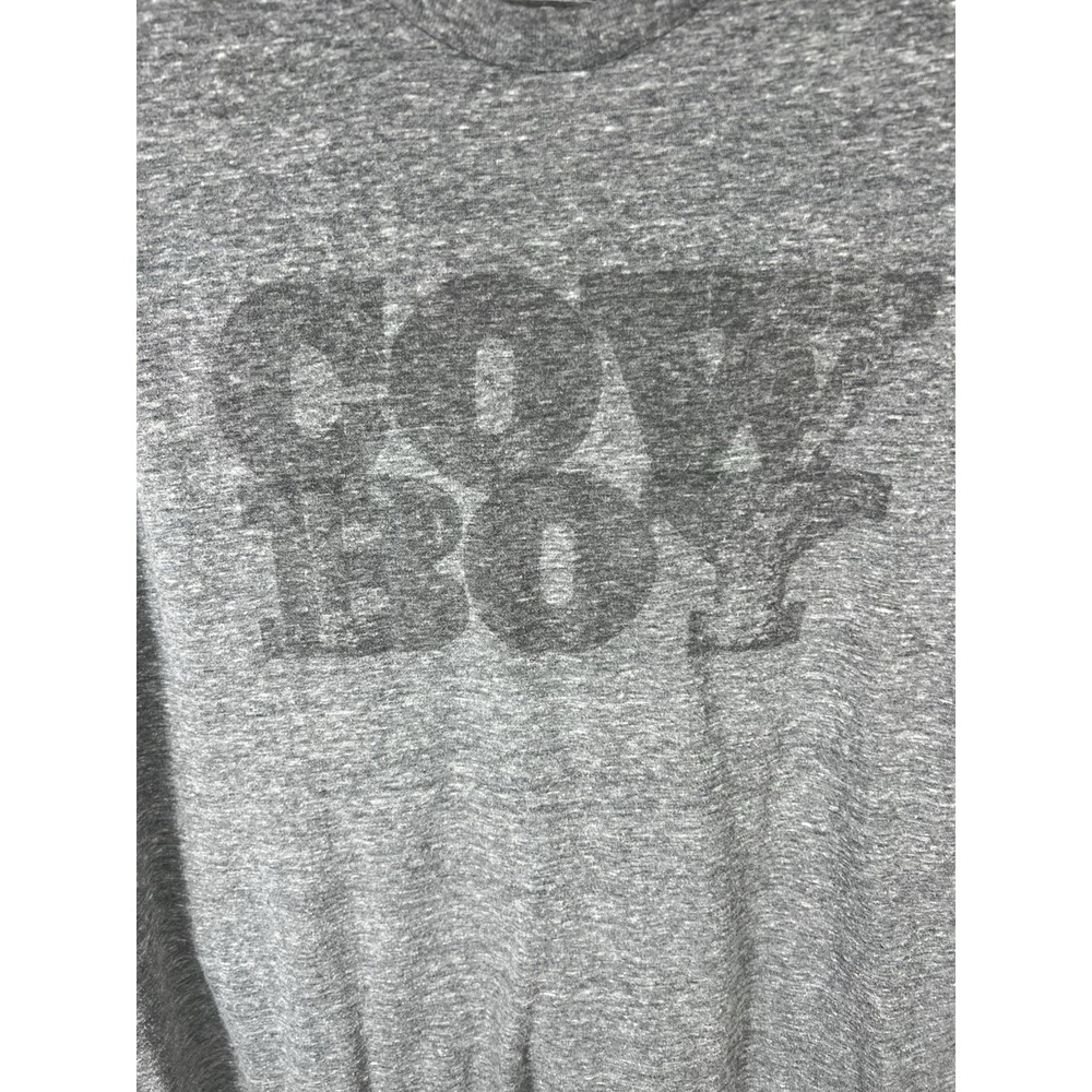 Rural Cloth XL Gray Boy Graphic Tri Blend T Shirt Men's - Picture 3 of 4